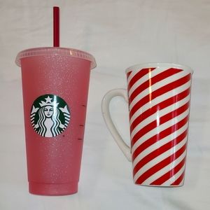 Starbucks Holiday Christmas Travel Coffee Mug and Tumbler